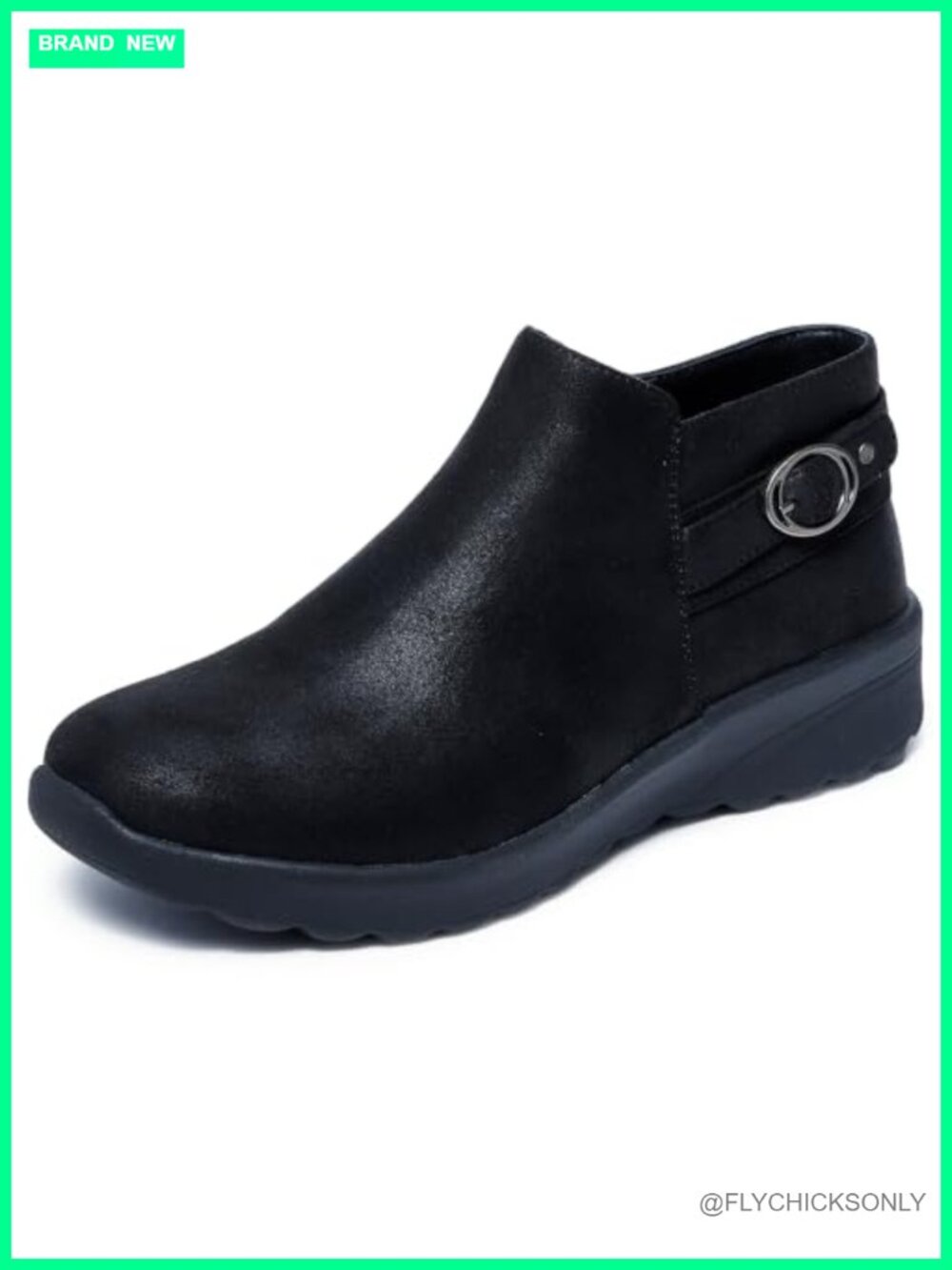 Skechers Lovely Vibe Moonlight Faux Leather Side Zip Chelsea Boot